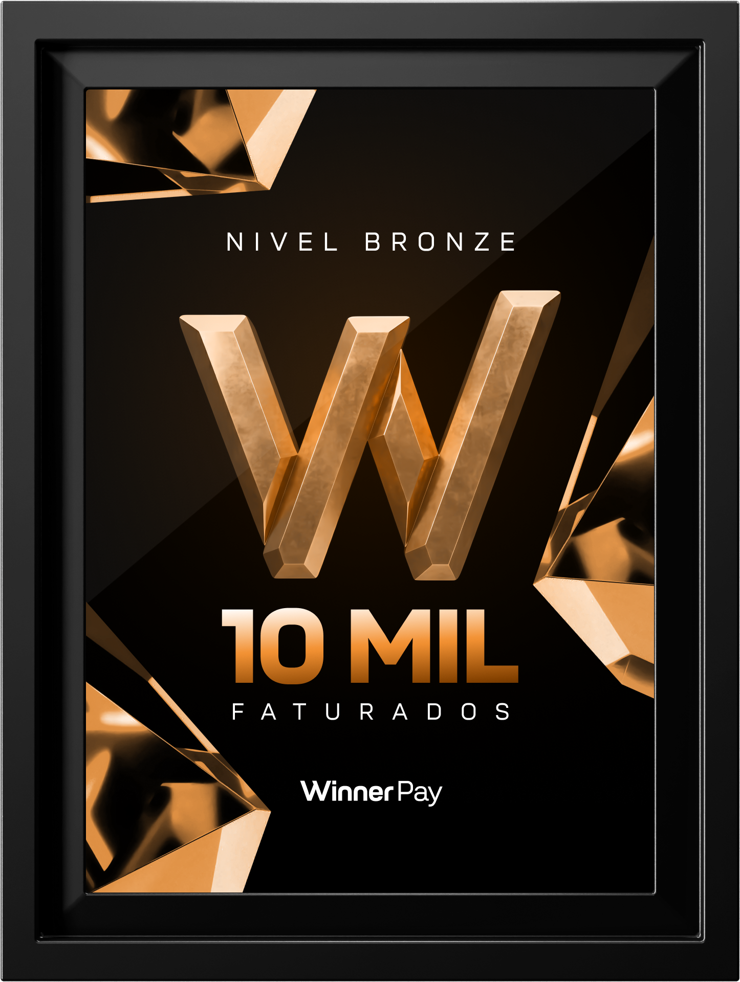 Placa Bronze
